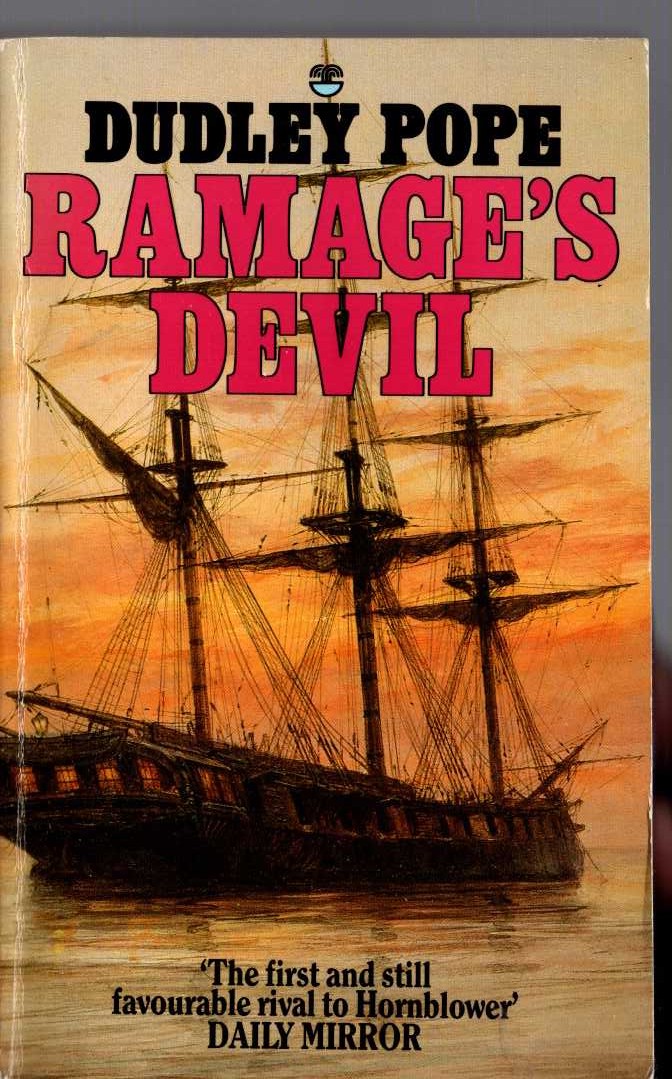 Dudley Pope  RAMAGE'S DEVIL front book cover image