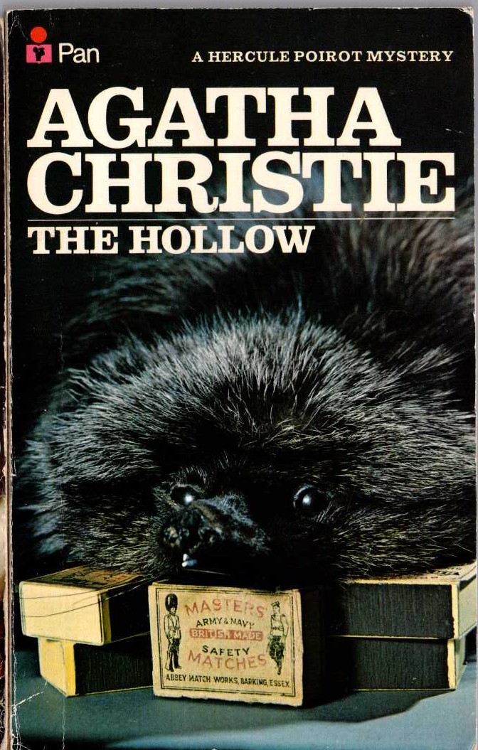 Agatha Christie  THE HOLLOW front book cover image