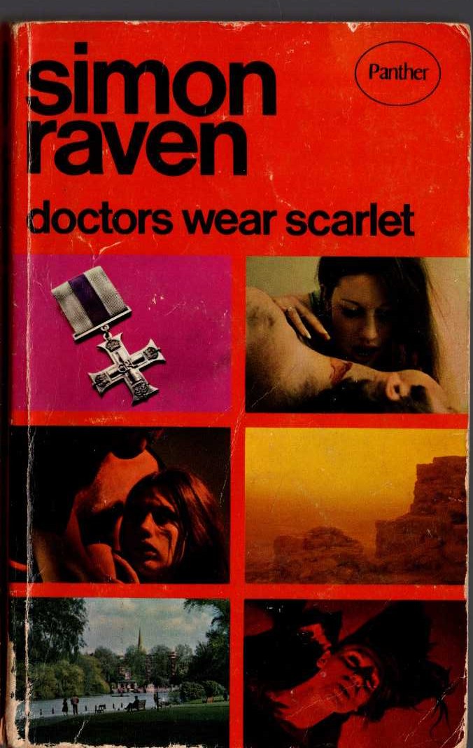 Simon Raven  DOCTORS WEAR SCARLET front book cover image