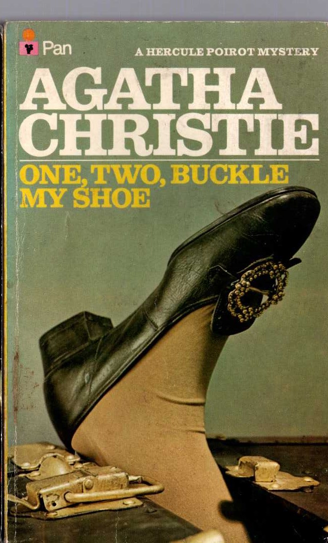 Agatha Christie  ONE, TWO, BUCKLE MY SHOE front book cover image