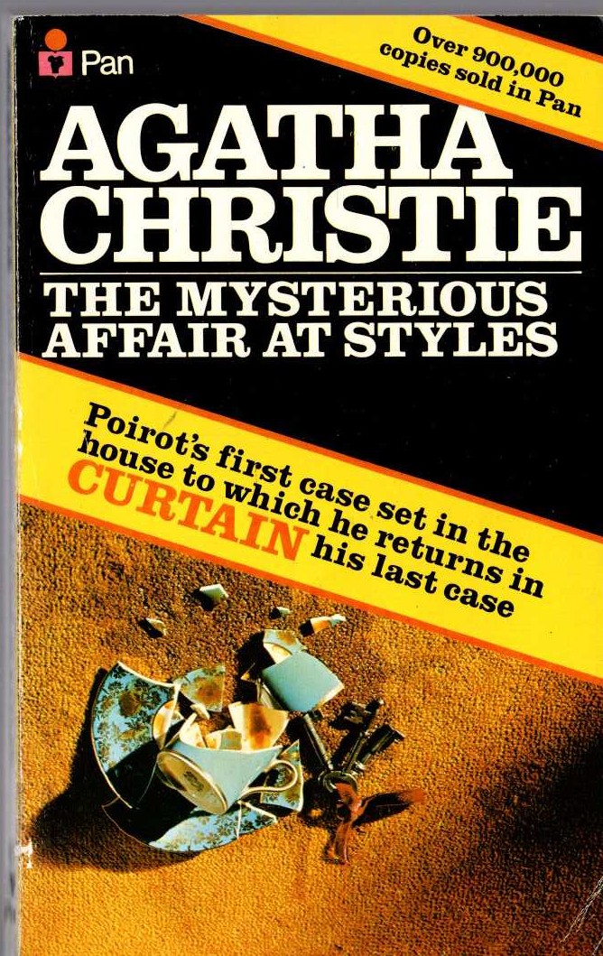 Agatha Christie  THE MYSTERIOUS AFFAIR AT STYLES front book cover image