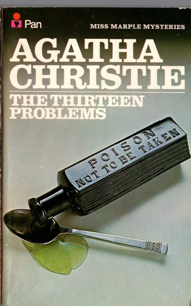Agatha Christie  THE THIRTEEN PROBLEMS front book cover image
