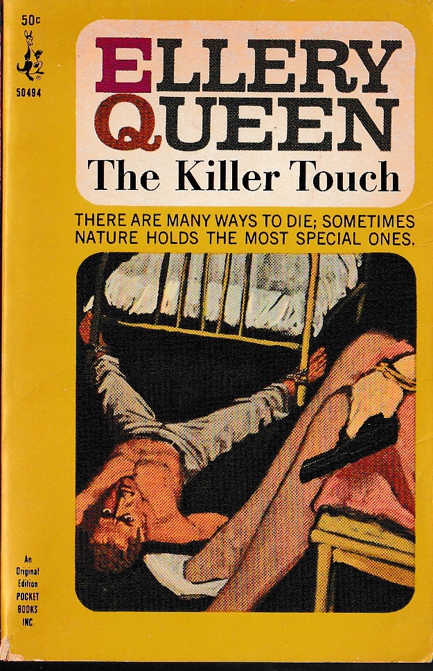 Ellery Queen  THE KILLER TOUCH front book cover image