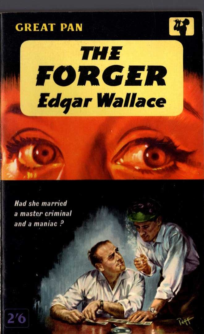 Edgar Wallace  THE FORGER front book cover image
