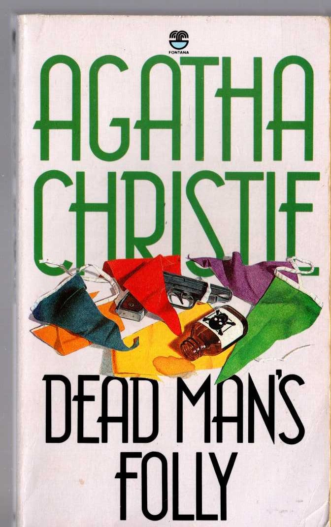 Agatha Christie  DEAD MAN'S FOLLY front book cover image