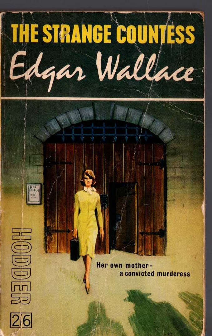 Edgar Wallace  THE STRANGE COUNTESS front book cover image