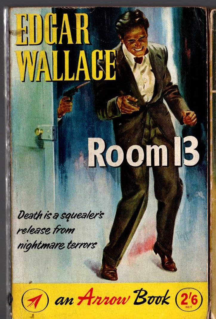 Edgar Wallace  ROOM 13 front book cover image