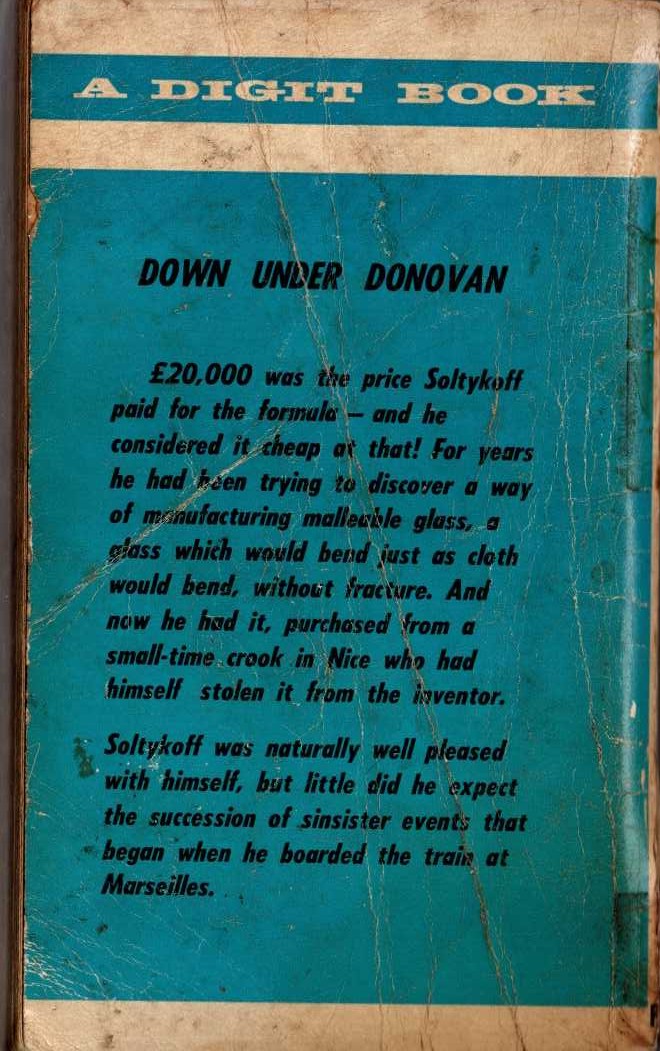 J.T. Edson  TERROR VALLEY magnified rear book cover image