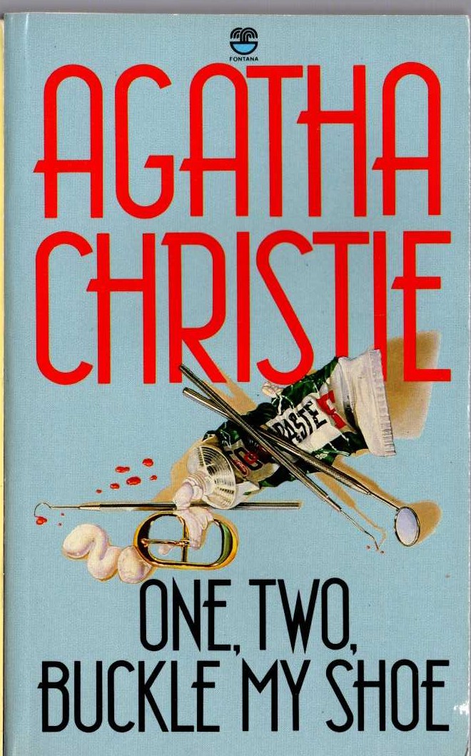 Agatha Christie  ONE, TWO, BUCKLE MY SHOE front book cover image