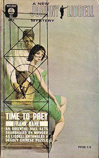 Frank Kane  TIME TO PREY front book cover image