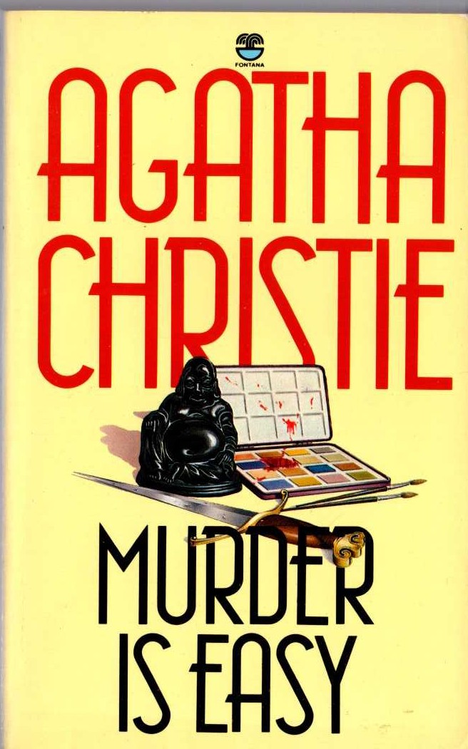 Agatha Christie  MURDER IS EASY front book cover image