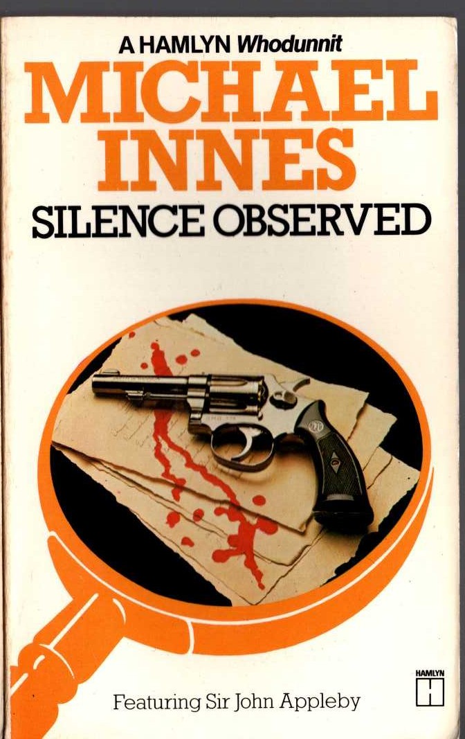 Michael Innes  SILENCE OBSERVED front book cover image