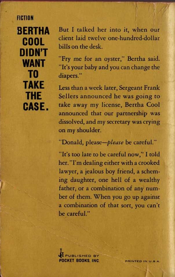 A.A. Fair  CUT THIN TO WIN magnified rear book cover image
