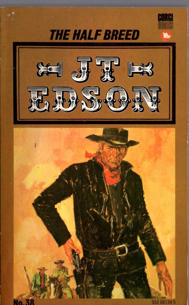 J.T. Edson  THE HALF BREED front book cover image