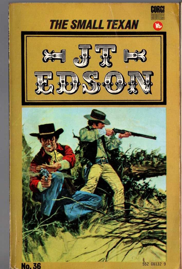 J.T. Edson  THE SMALL TEXAN front book cover image