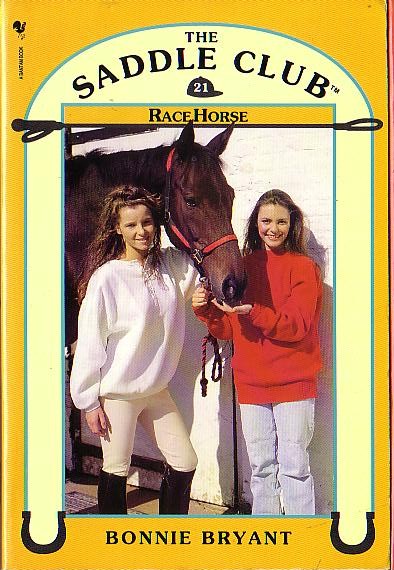 Bonnie Bryant  THE SADDLE CLUB 21: Race Horse front book cover image