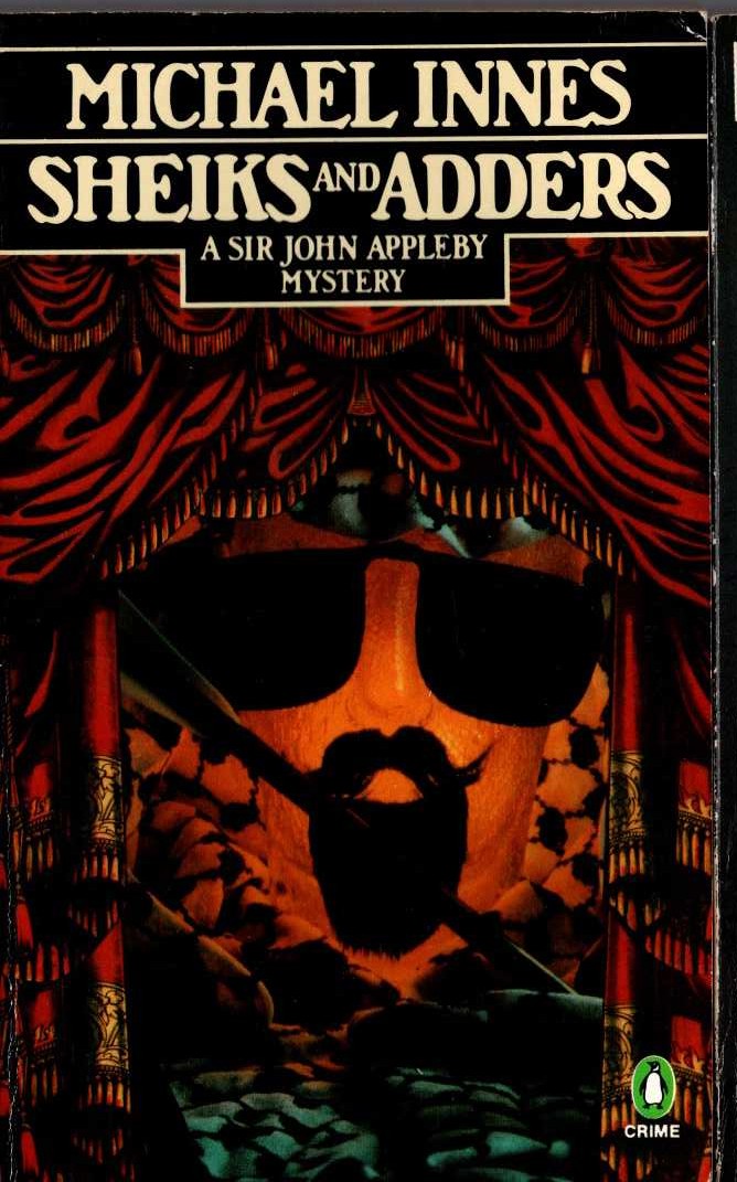 Michael Innes  SHIEKS AND ADDERS front book cover image