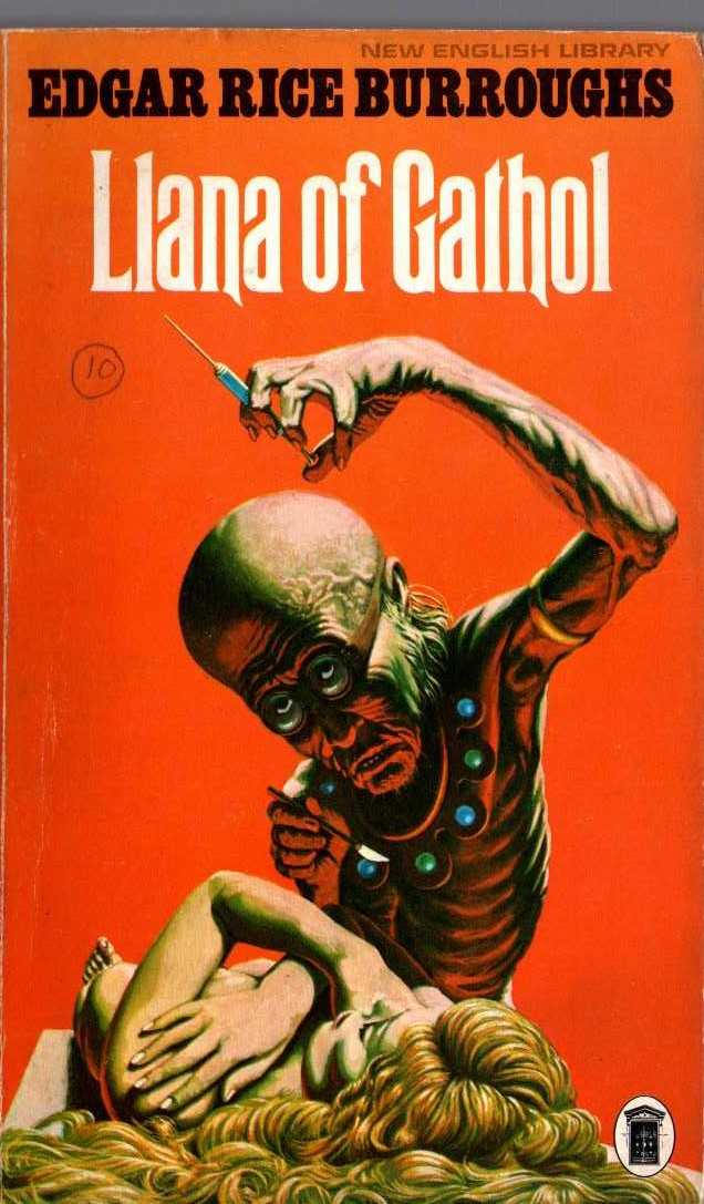 Edgar Rice Burroughs  LLANA OF GATHOL front book cover image