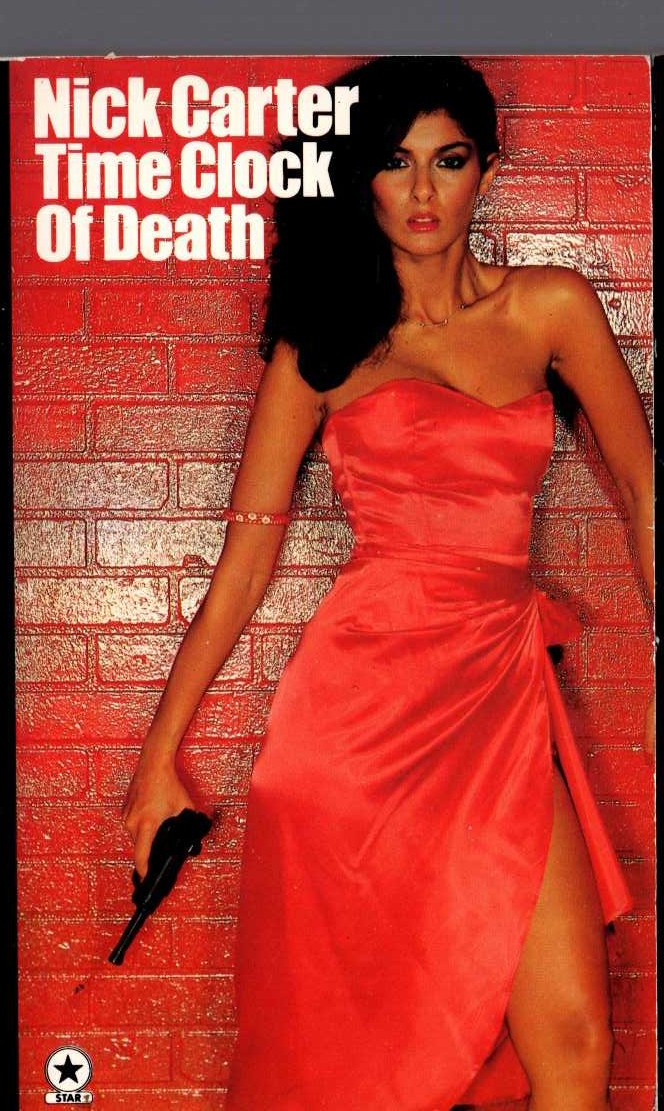 Nick Carter  TIME CLOCK OF DEATH front book cover image