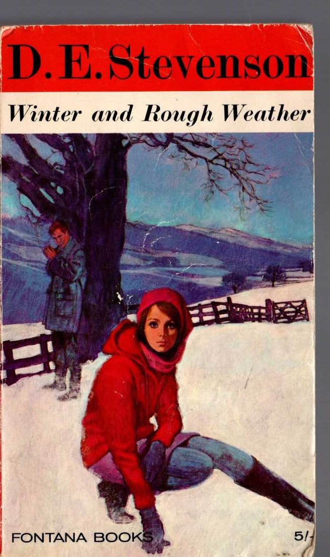 D.E. Stevenson  WINTER AND ROUGH WEATHER front book cover image