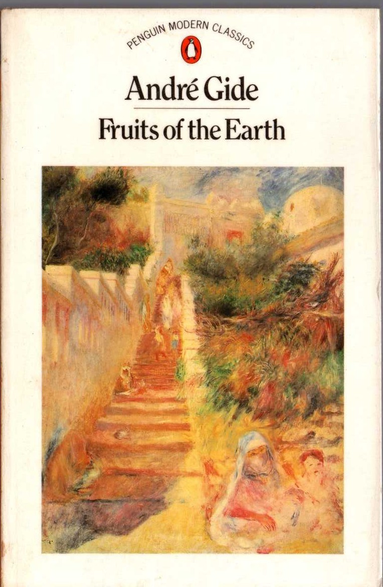 Andre Gide  FRUITS OF THE EARTH front book cover image