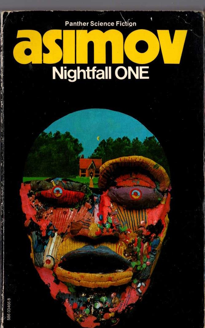 Isaac Asimov  NIGHTFALL ONE front book cover image