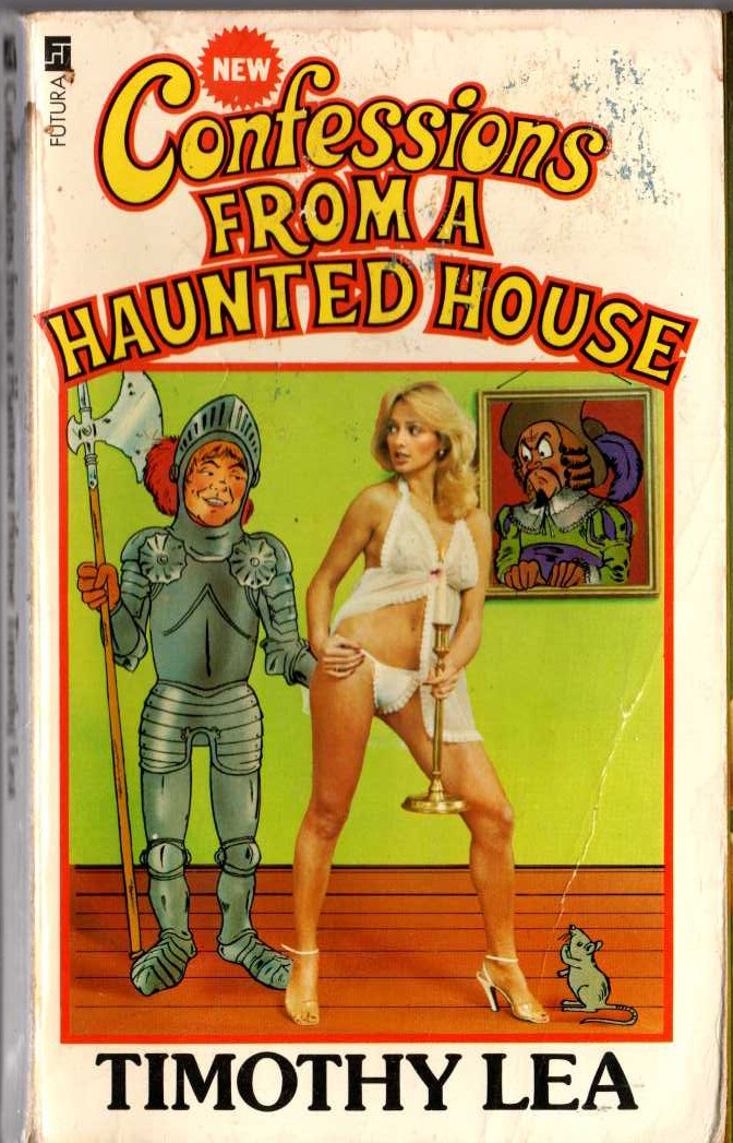 Timothy Lea  CONFESSIONS FROM A HAUNTED HOUSE front book cover image