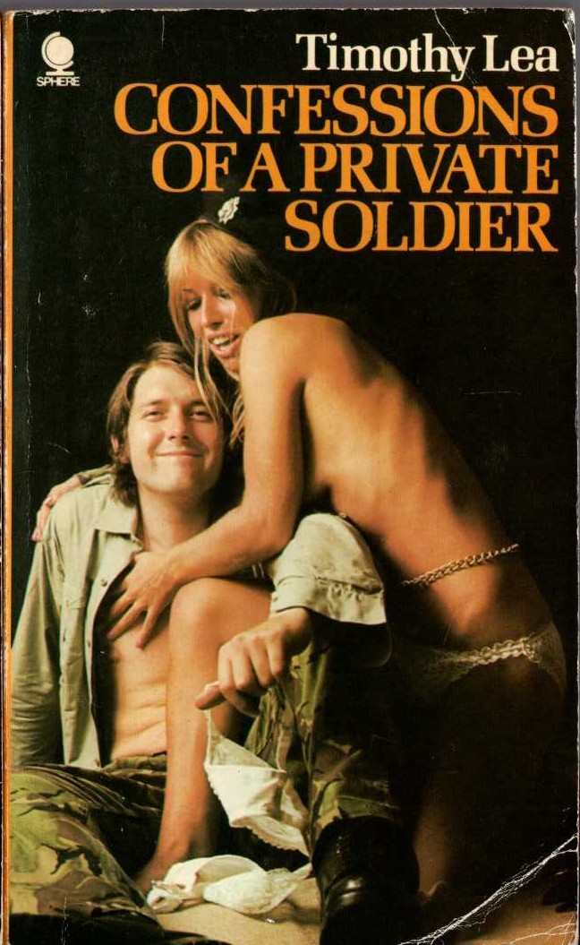Timothy Lea  CONFESSIONS OF A PRIVATE SOLDIER front book cover image