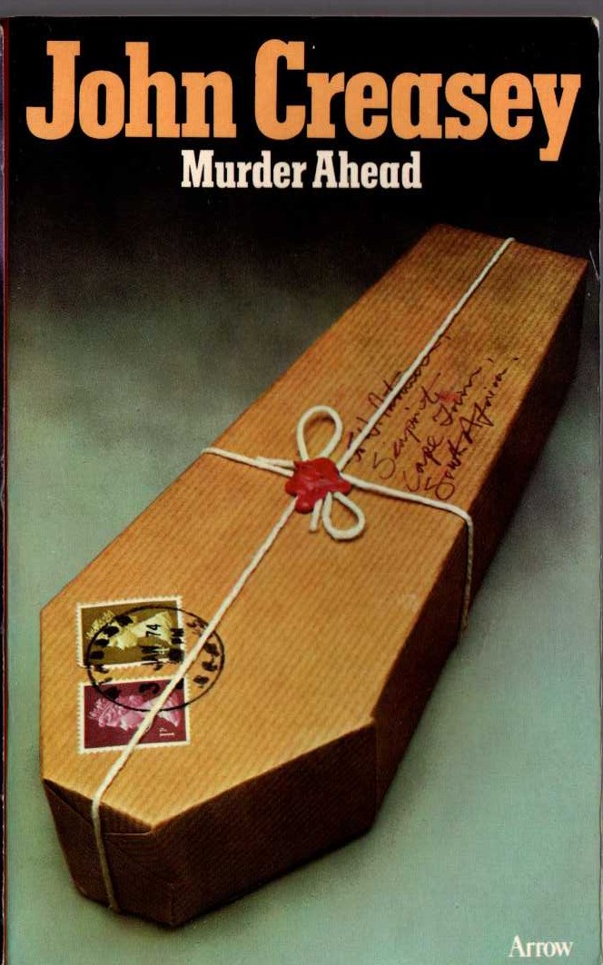 John Creasey  MURDER AHEAD front book cover image