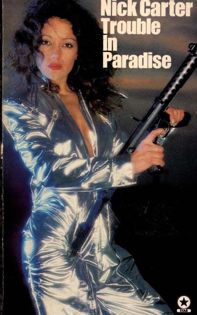 Nick Carter  TROUBLE IN PARADISE front book cover image