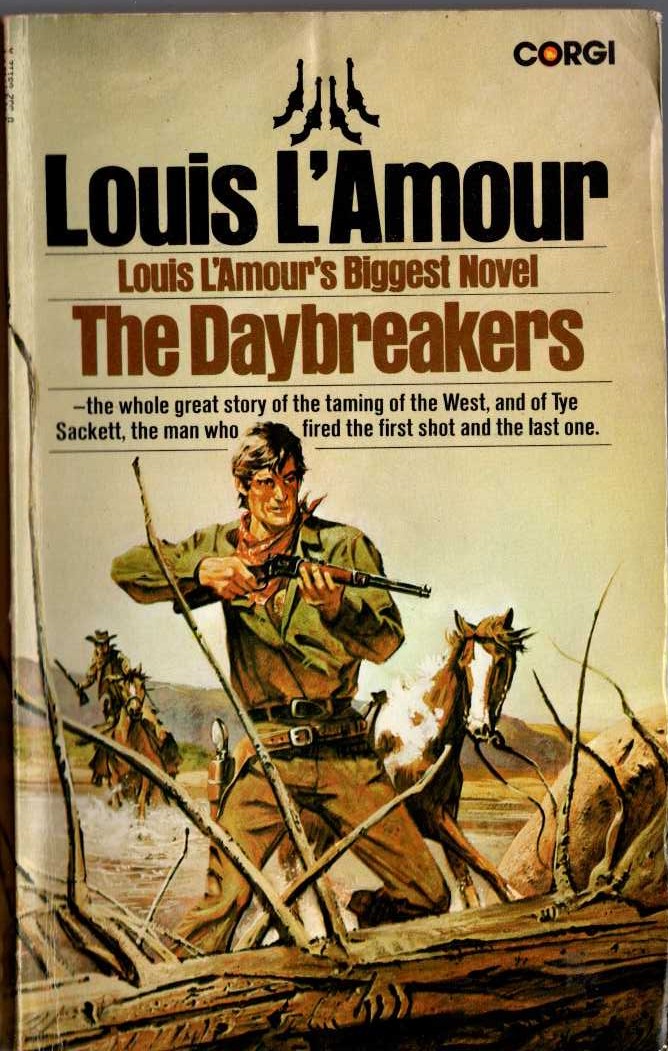 Louis L'Amour  THE DAYBREAKERS front book cover image