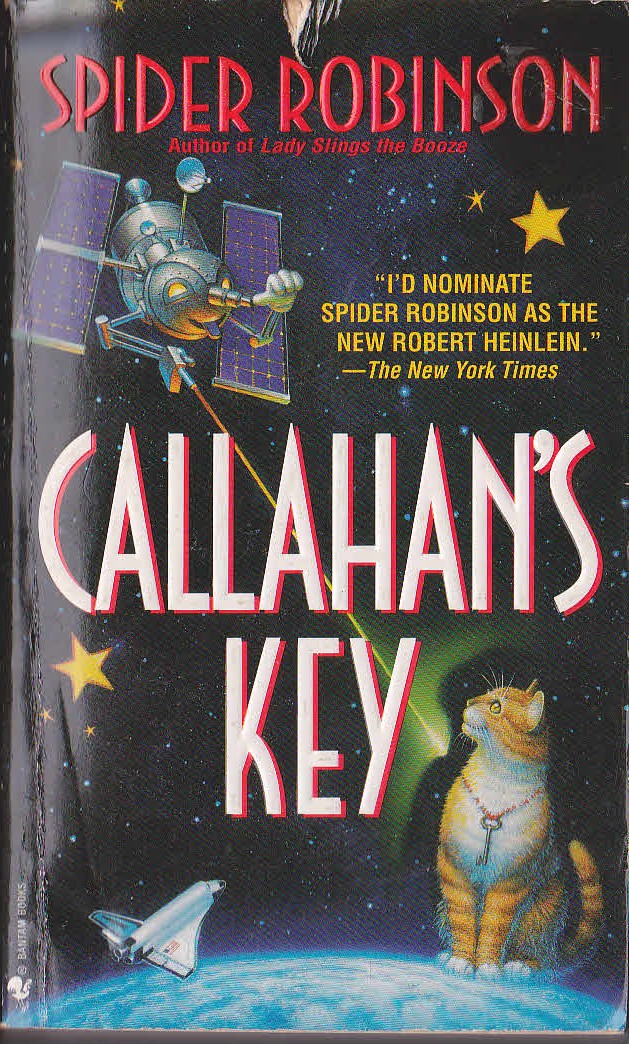 Spider Robinson  CALLAHAN'S KEY front book cover image