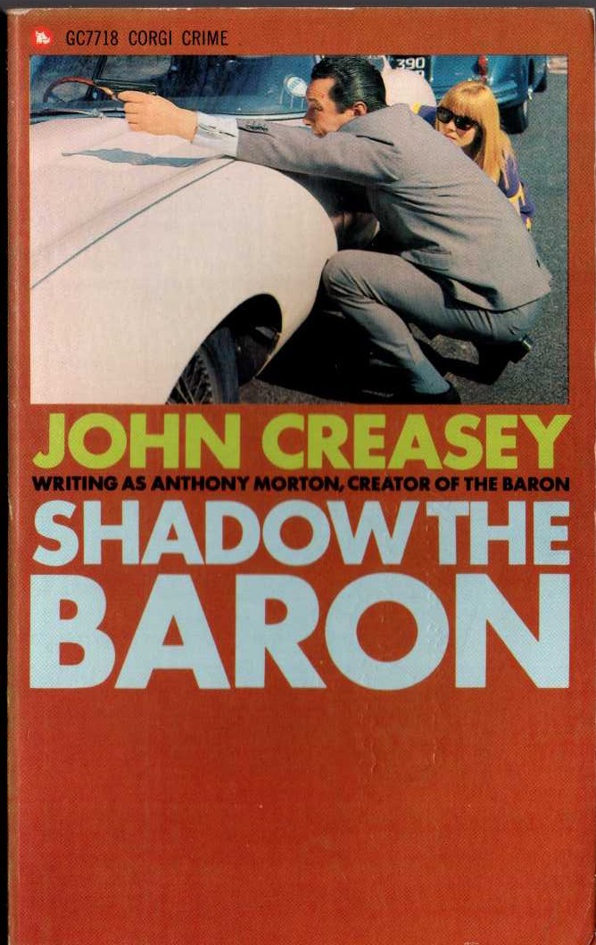 Anthony Morton  SHADOW THE BARON front book cover image