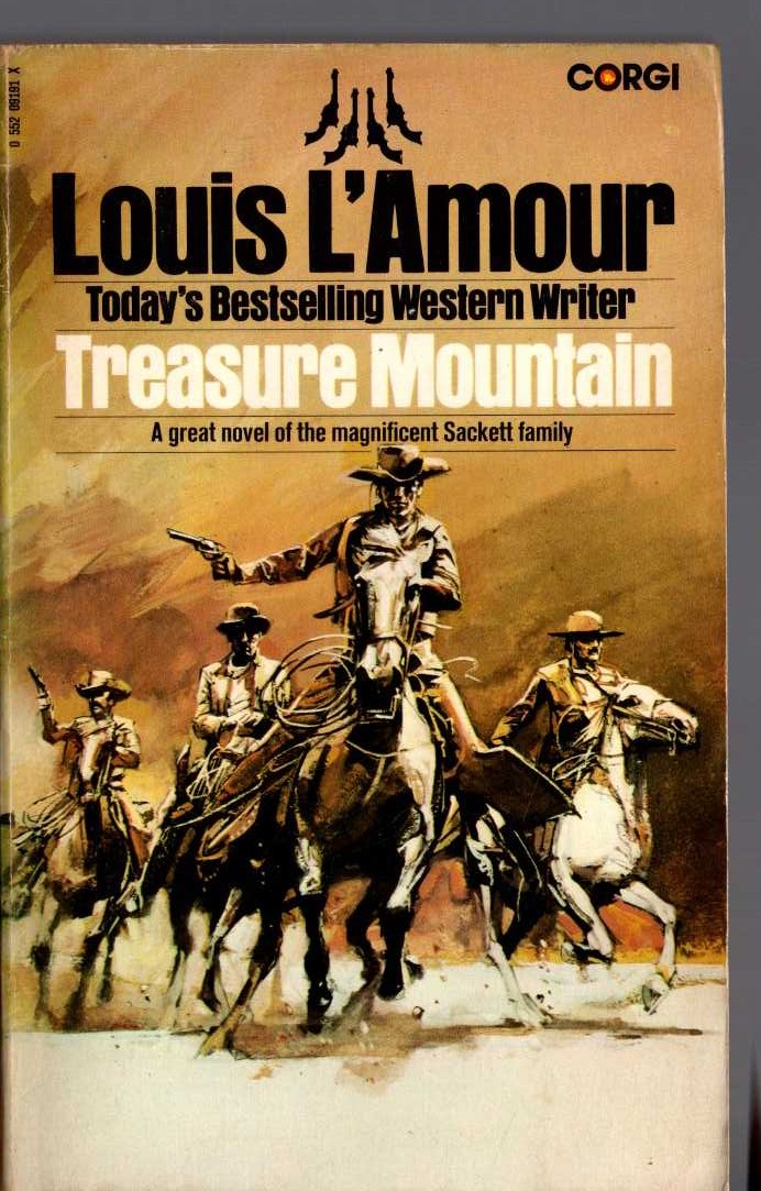Louis L'Amour  TREASURE MOUTAIN front book cover image