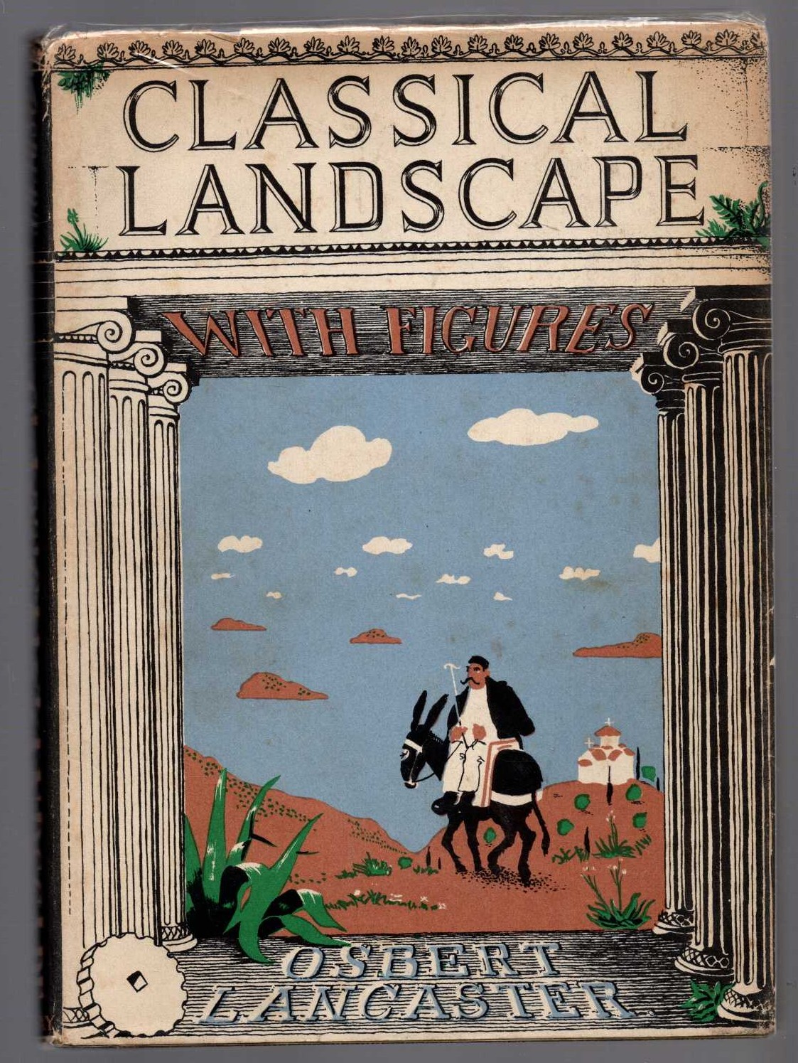 CLASSICAL LANDSCAPE WITH FIGURES front book cover image