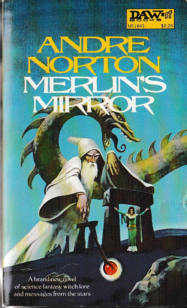 Andre Norton  MERLIN'S MIRROR front book cover image
