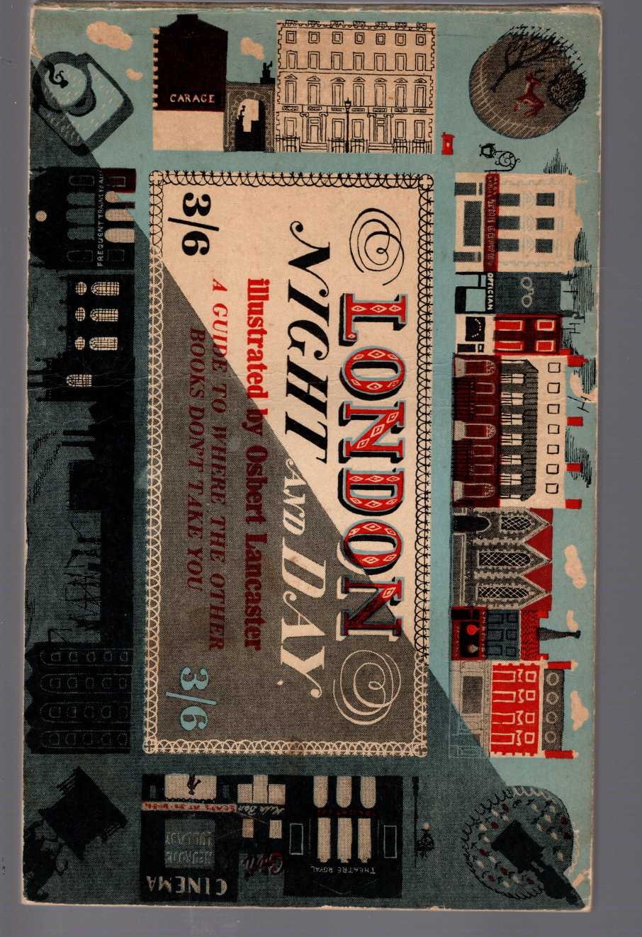 (Sam Lambert edits, Osbert Lancaster illustrates) LONDON NIGHT AND DAY front book cover image