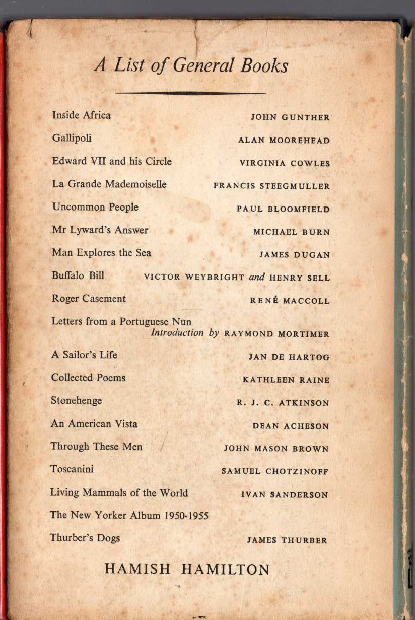 NOBLESSE OBLIGE magnified rear book cover image