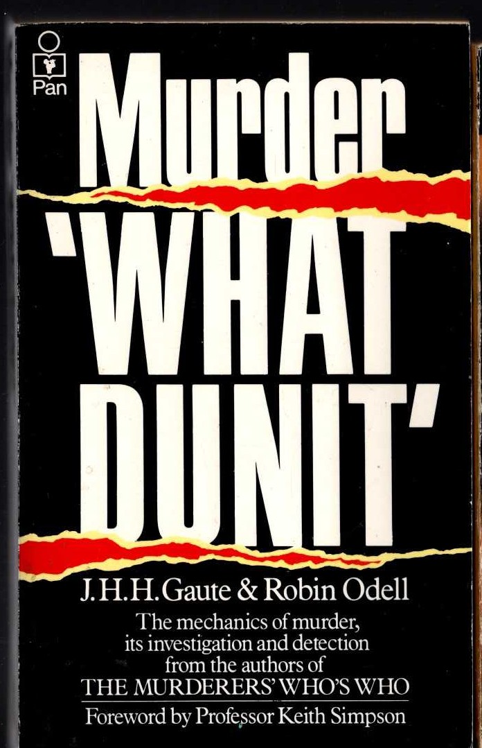 MURDER 'WHATDUNIT' front book cover image