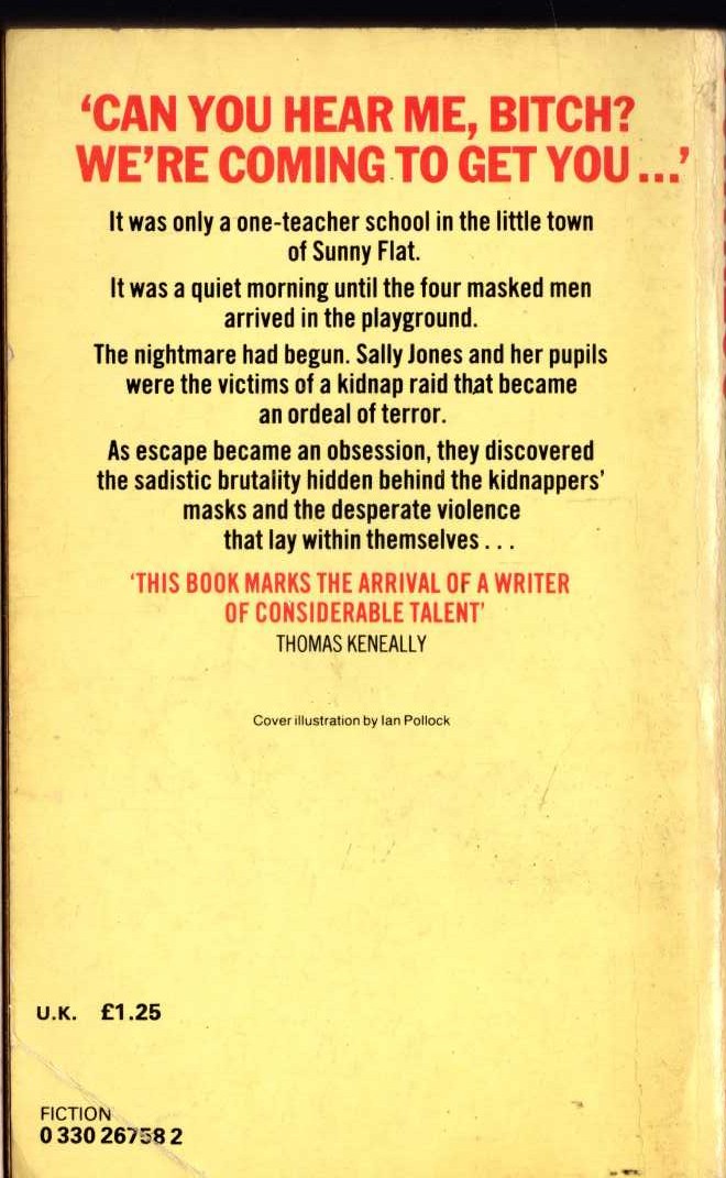 Gabrielle Lord  FORTRESS magnified rear book cover image