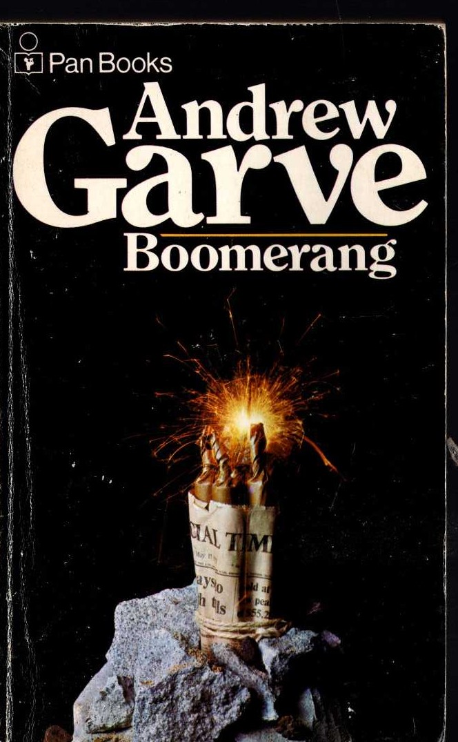 Andrew Garve  BOOMERANG front book cover image