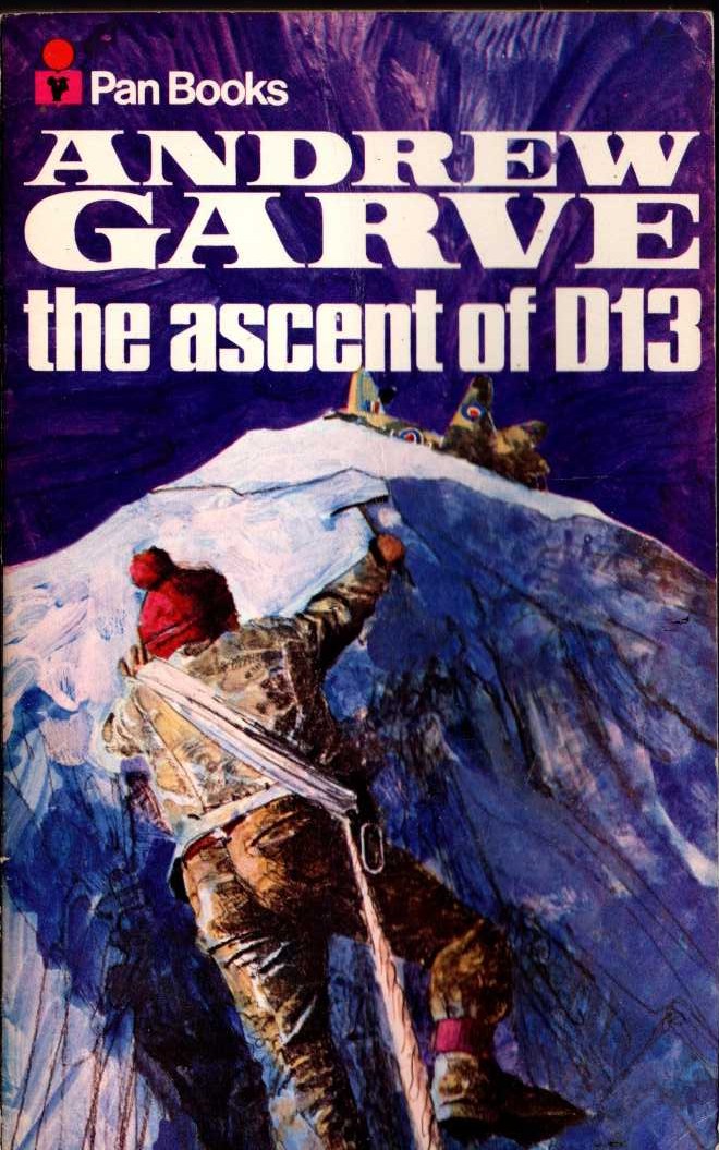 Andrew Garve  THE ASCENT OF D13 front book cover image