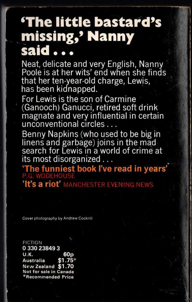 Joan Aiken THE CUCKOO TREE .Puffin rpt.1985 rear cover image