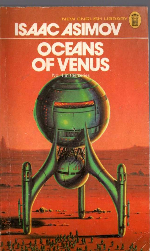 Isaac Asimov  OCEANS OF VENUS front book cover image