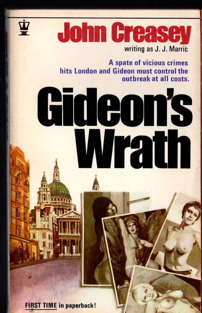 J.J. Marric  GIDEON'S WRATH front book cover image