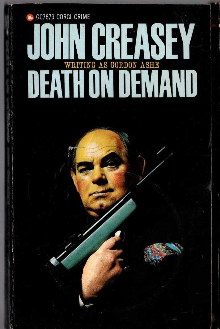Gordon Ashe  DEATH ON DEMAND front book cover image