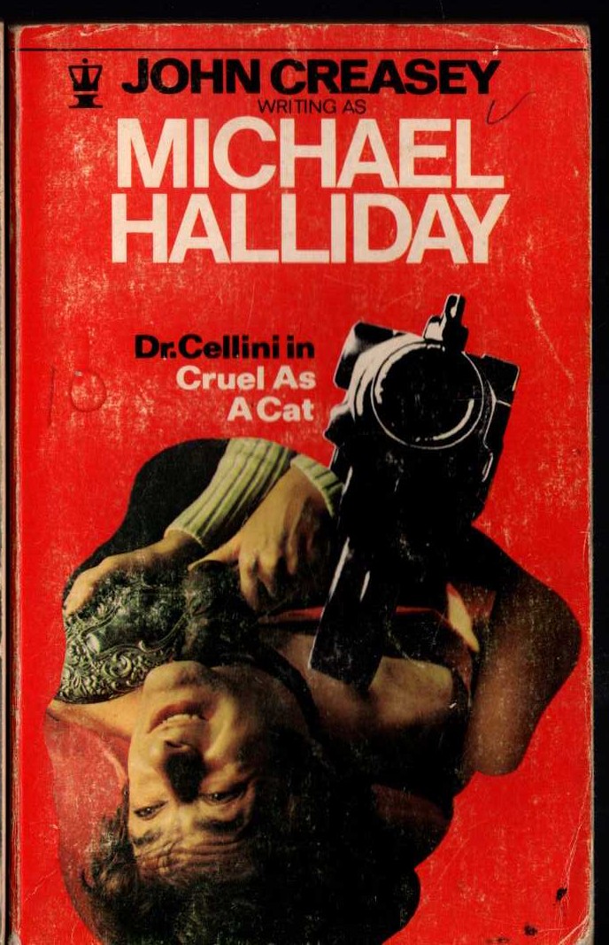 Michael Halliday  CRUEL AS A CAT front book cover image