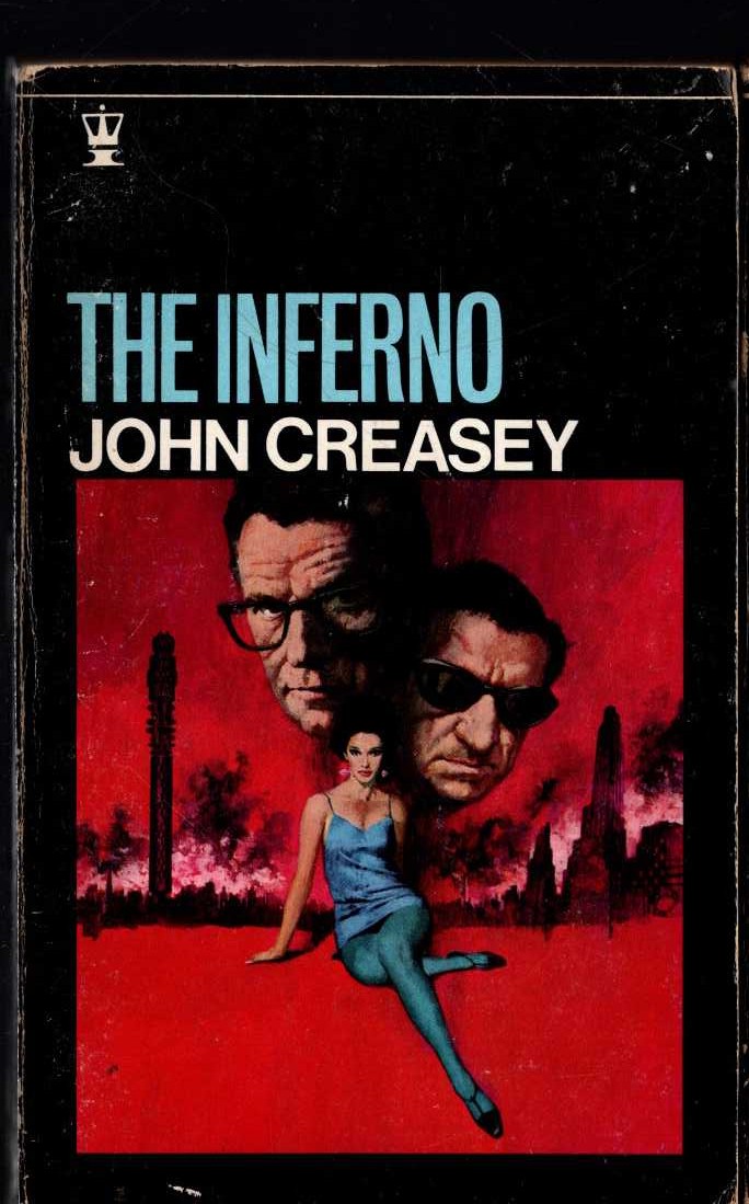 John Creasey  THE INFERNO front book cover image