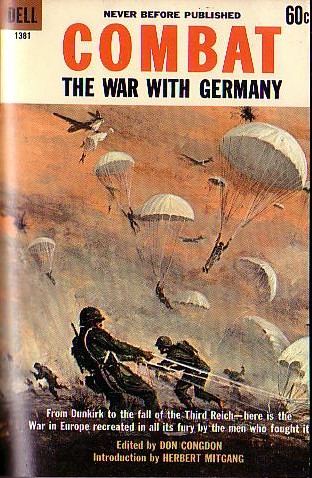 Don Congdon (Edits) COMBAT: THE WAR WITH GERMANY front book cover image
