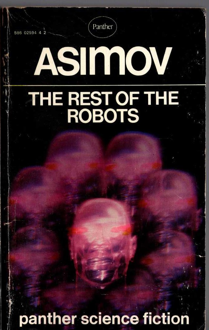 Isaac Asimov  THE REST OF THE ROBOTS front book cover image